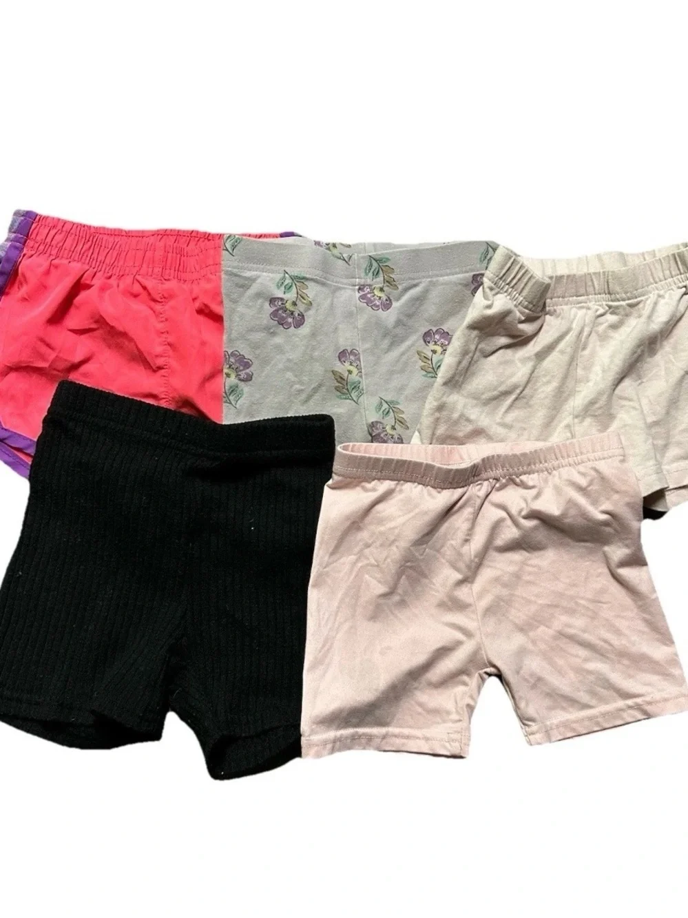 Toddler Girl Summer Bottoms Athletic Bike Shorts Size 3T Pink
